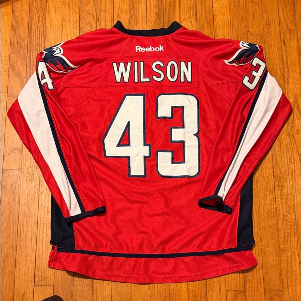 Reebok Red Hockey Jersey